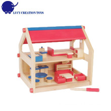 Wooden Small Toy Doll House